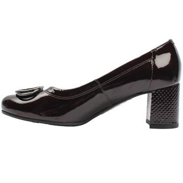BIOECO 6736 2894 SHOE - BURGUNDY PATENT